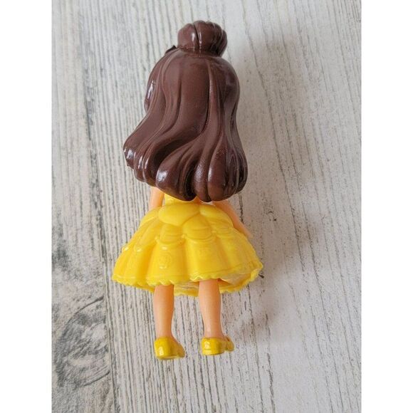 Disney Belle glitter toddler Princess young toy figure‎ beauty Beast - Picture 4 of 4